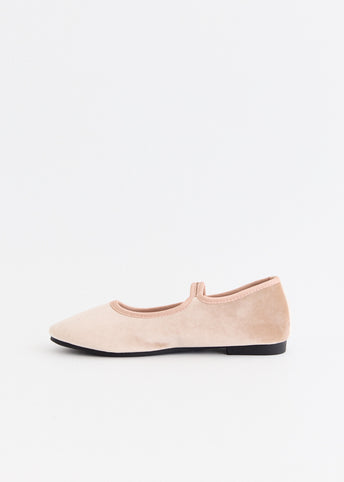 Bella Quilted Maryjane Flats