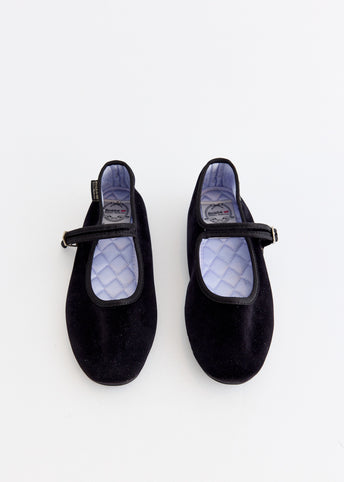Bella Quilted Maryjane Flats