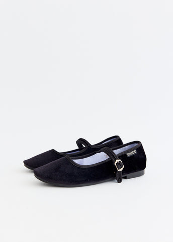 Bella Quilted Maryjane Flats