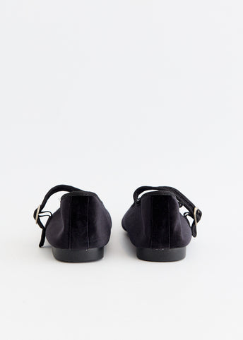 Bella Quilted Maryjane Flats