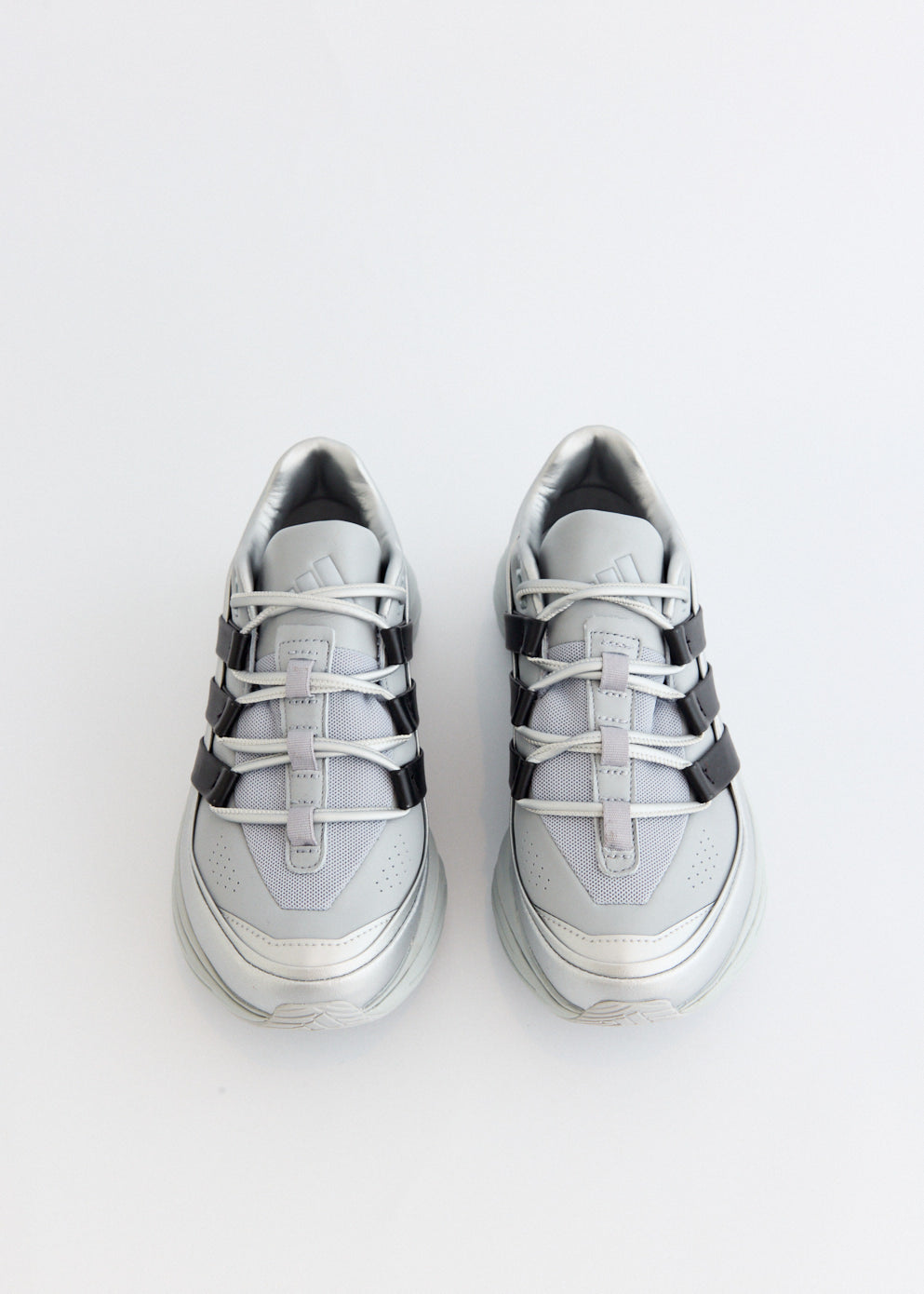 x Entire Studios Lightblaze Pod 'Matte Silver' Sneakers