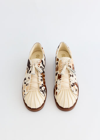 x CLOT by Edison Chen Superstar 'Cow Print' Dress Shoes