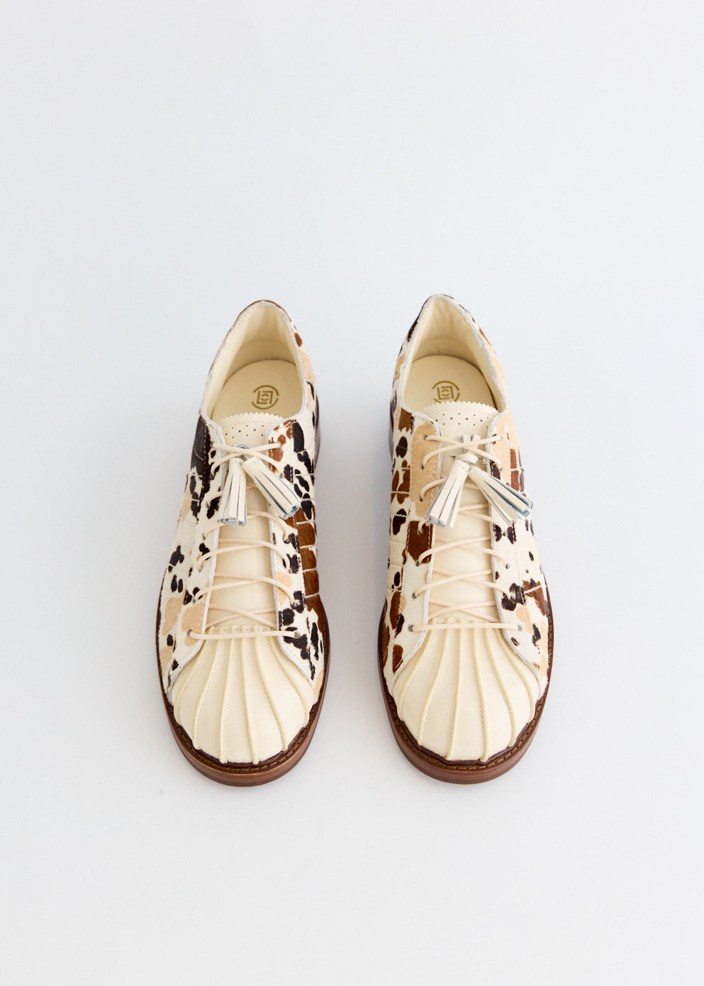 x CLOT by Edison Chen Superstar 'Cow Print' Dress Shoes