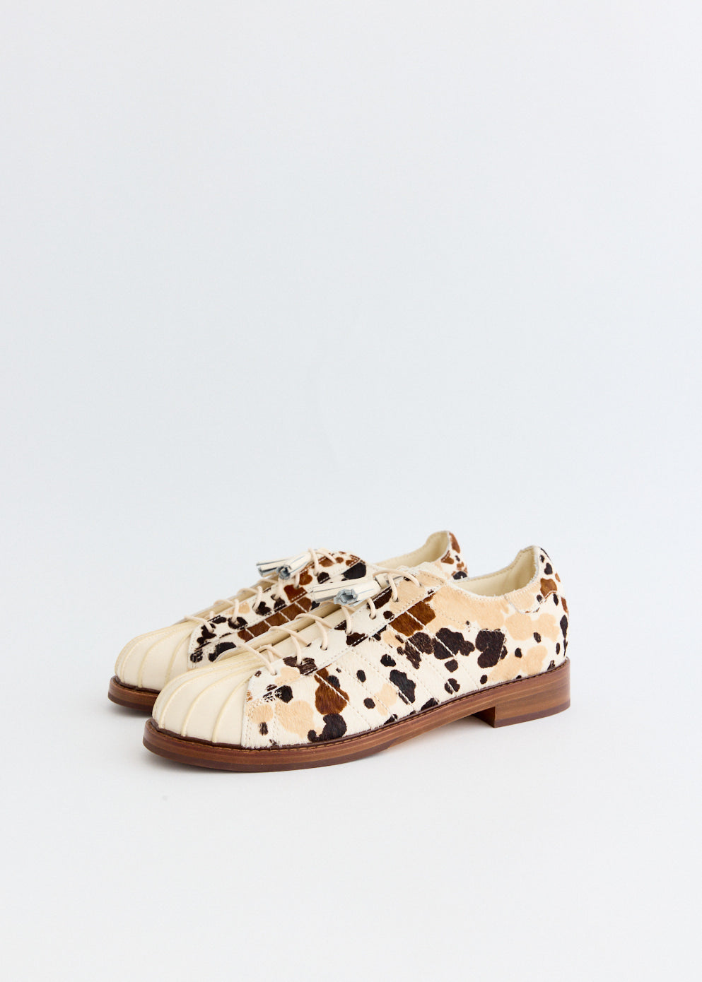 x CLOT by Edison Chen Superstar 'Cow Print' Dress Shoes