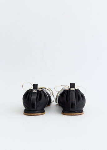 Lace Up Sporty Ballerinas