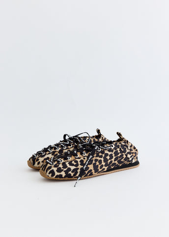 Lace Up Sporty Ballerinas