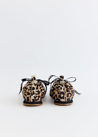 Lace Up Sporty Ballerinas