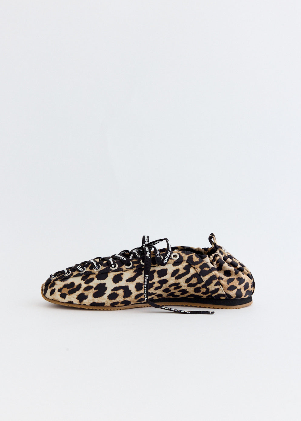 Lace Up Sporty Ballerinas