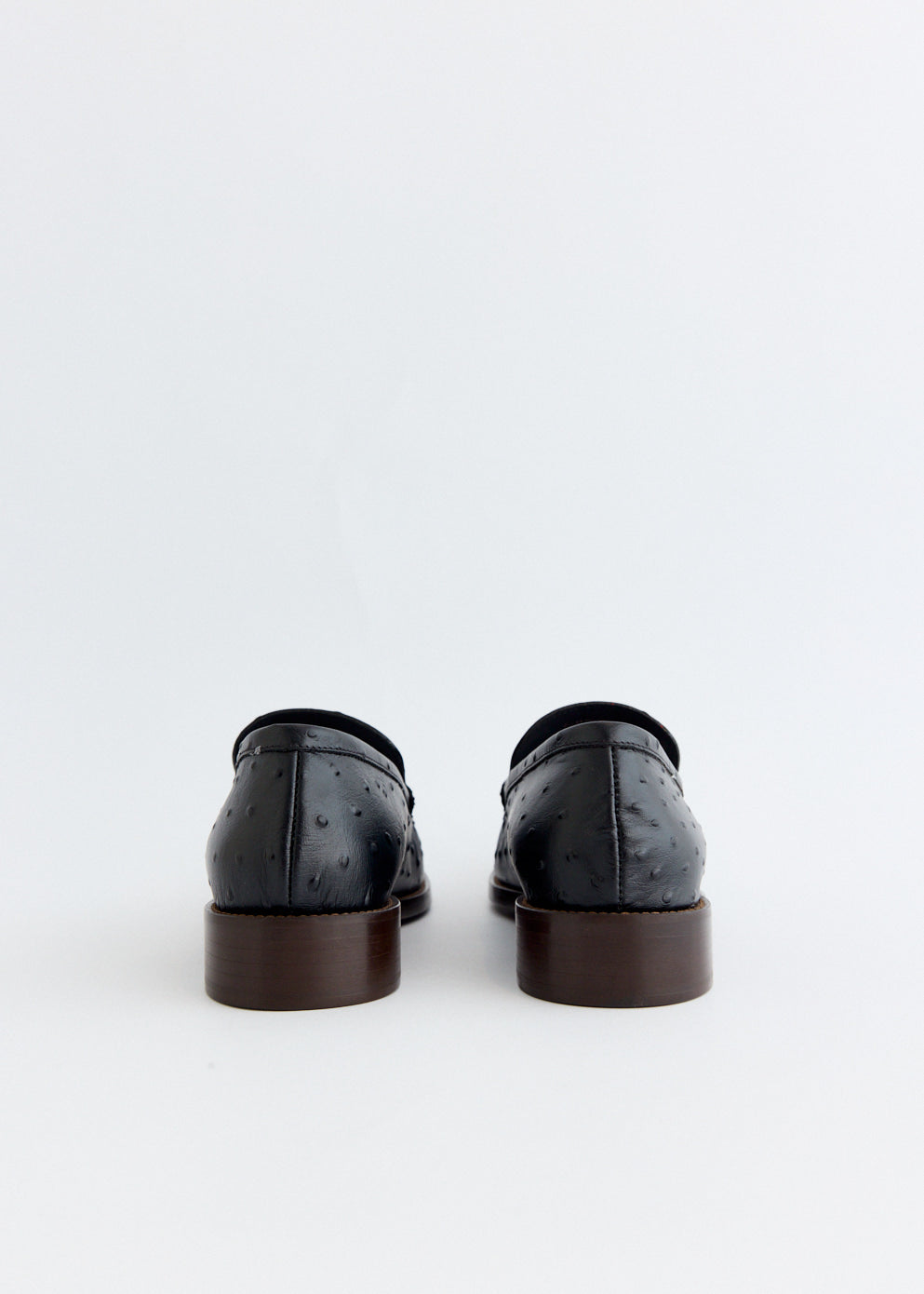 Boafer Light Ostrich Loafers