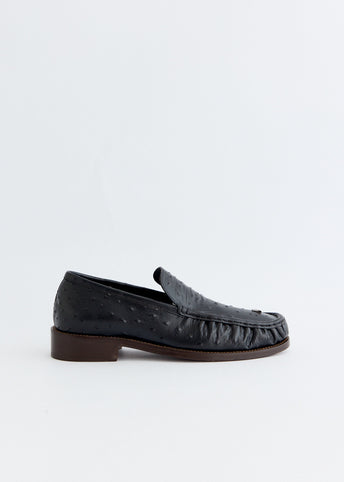 Boafer Light Ostrich Loafers