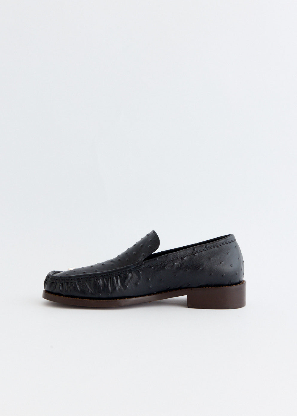 Boafer Light Ostrich Loafers