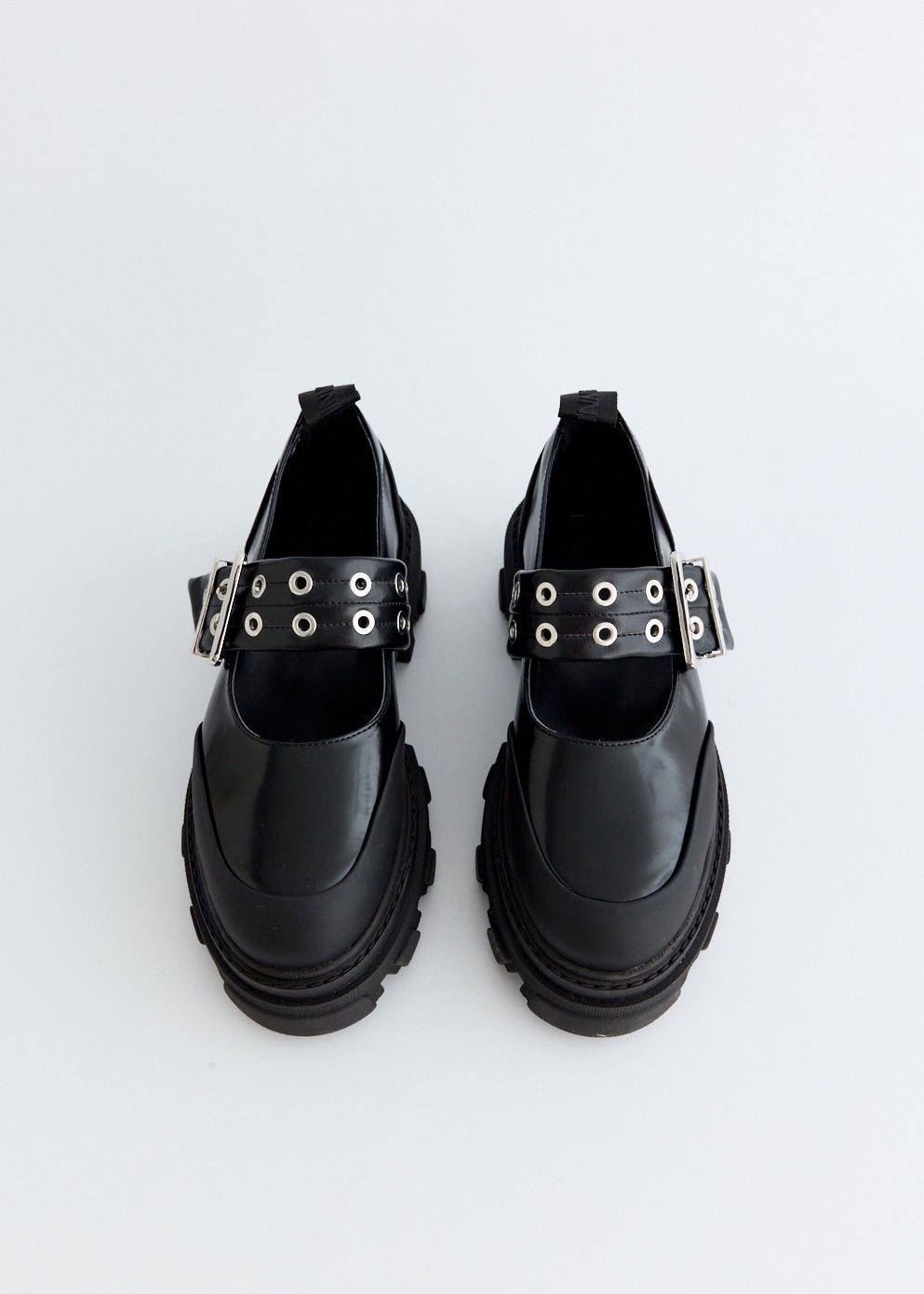 Cleated Ballerina Box Oleatex Mary Janes