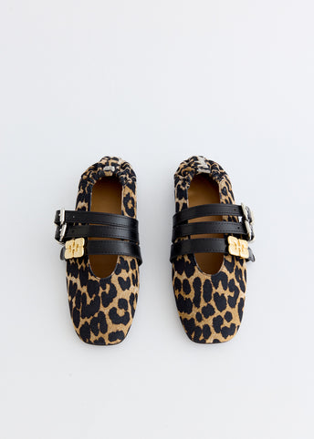 Sue Triple Ballerina Flats