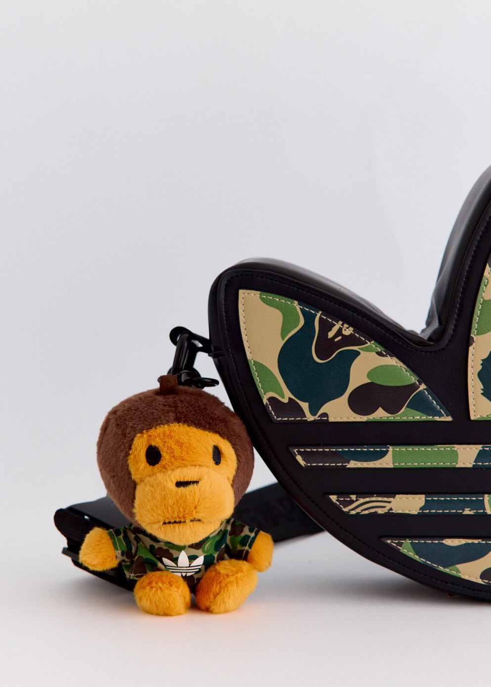 x BAPE Trefoil Shoulder Bag