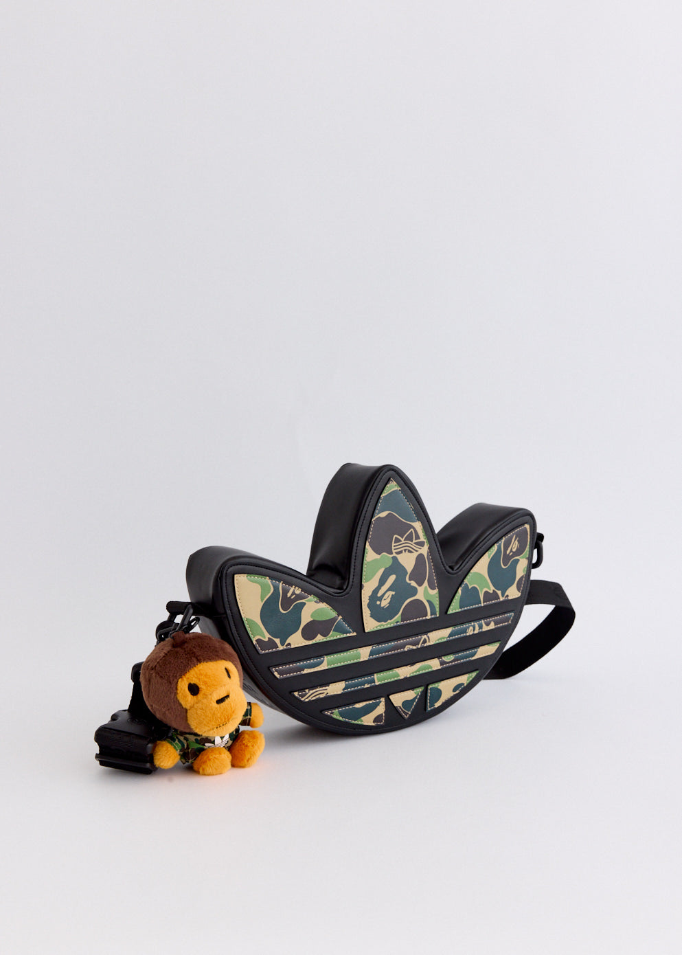 x BAPE Trefoil Shoulder Bag