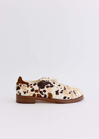 x CLOT by Edison Chen Superstar 'Cow Print' Dress Shoes