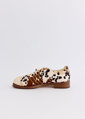 x CLOT by Edison Chen Superstar 'Cow Print' Dress Shoes