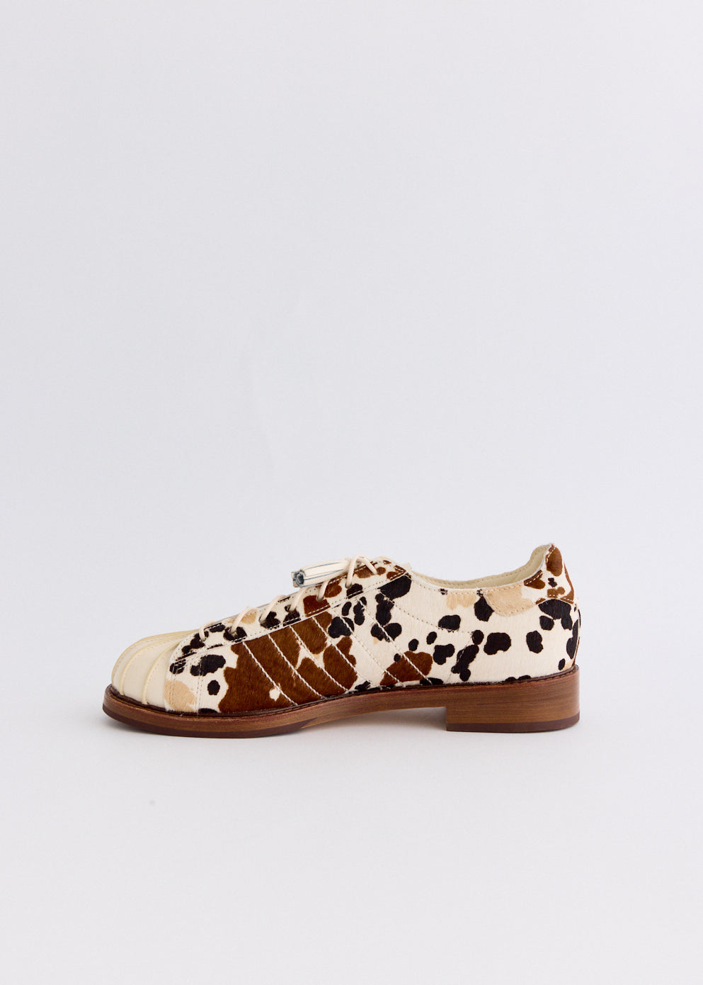 x CLOT by Edison Chen Superstar 'Cow Print' Dress Shoes