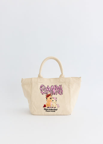 Small Easy Shopper Pony Printed