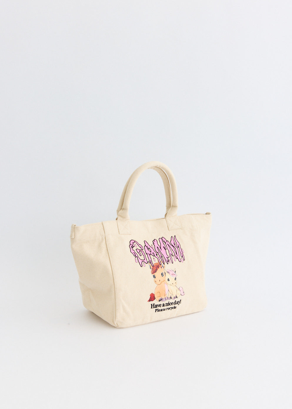 Small Easy Shopper Pony Printed