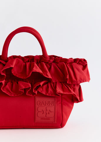 Mini Shopper Ruffle Bag