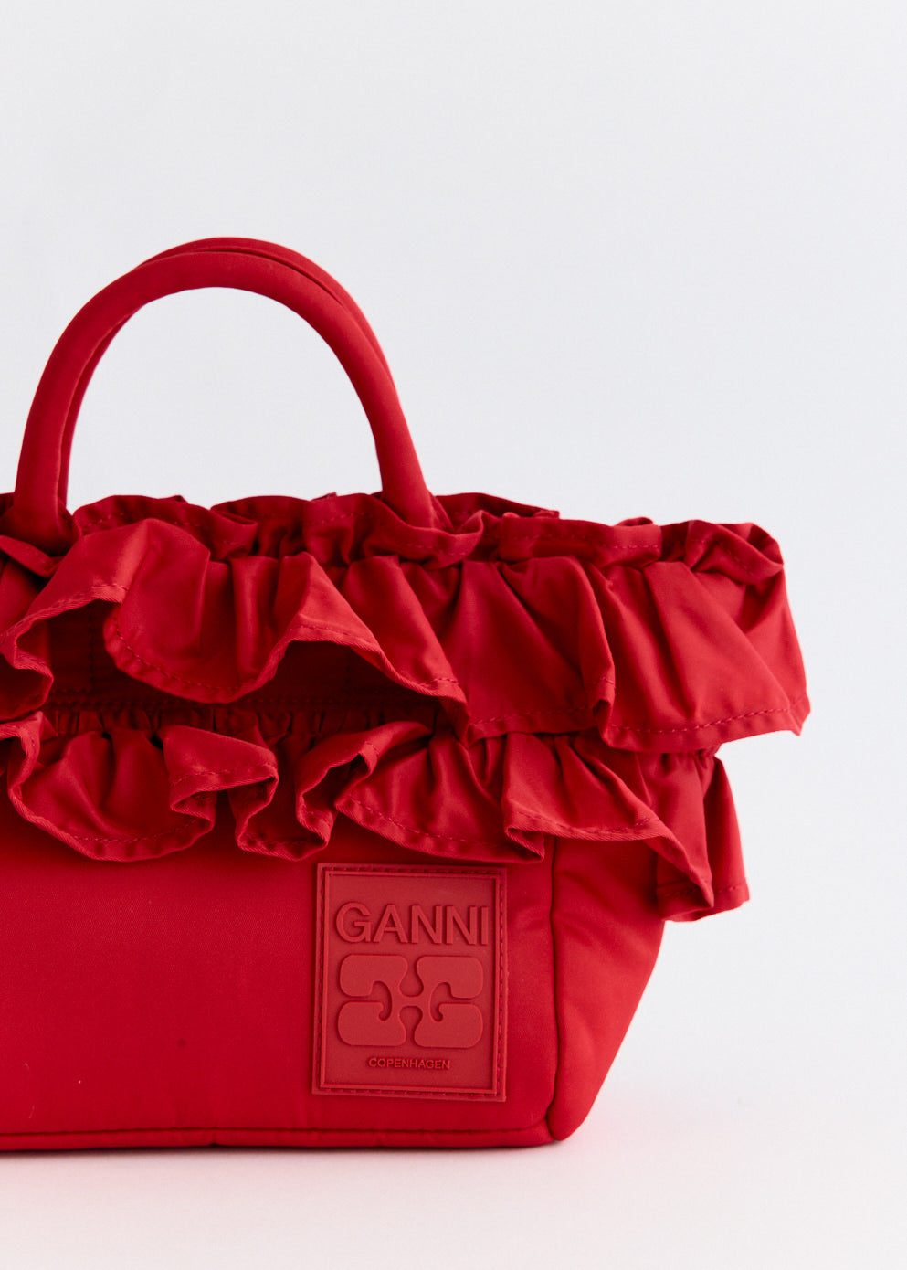 Mini Shopper Ruffle Bag