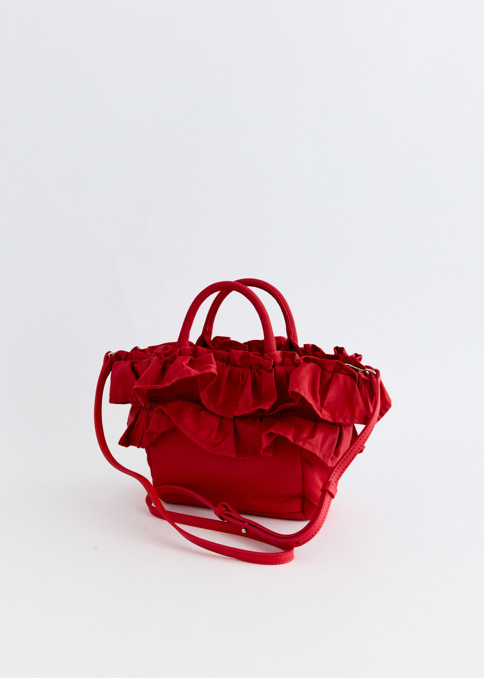 Mini Shopper Ruffle Bag