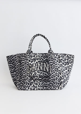 Shopper XXL Printed Sequin Tote