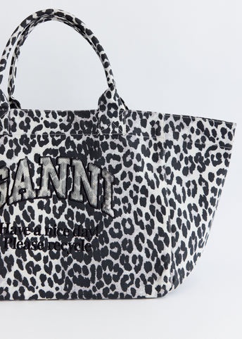 Shopper XXL Printed Sequin Tote