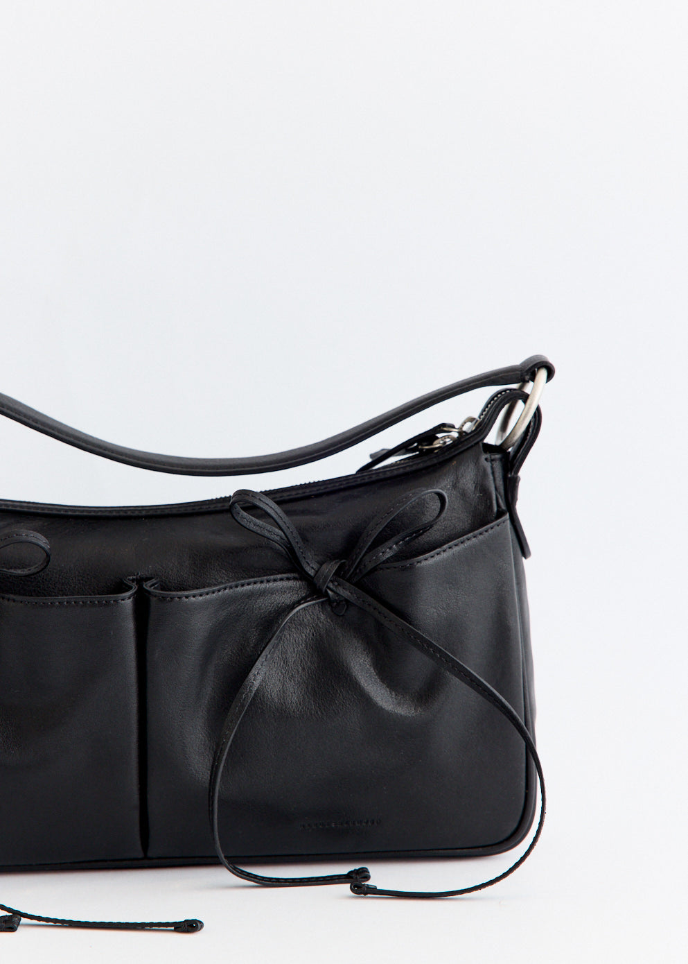 Large Ribbon Pochette Bag