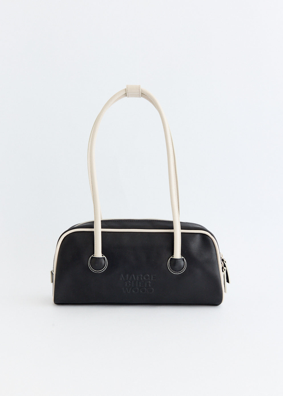 Soft Baguette Bag With Piping