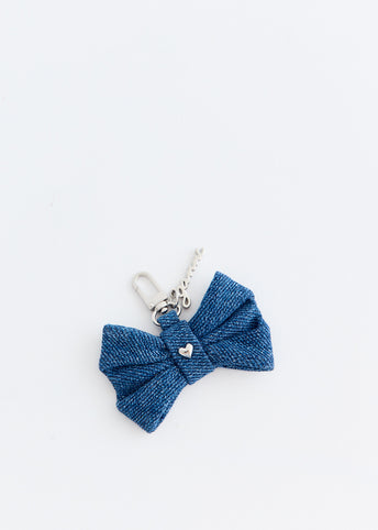 Denim Bow Charm