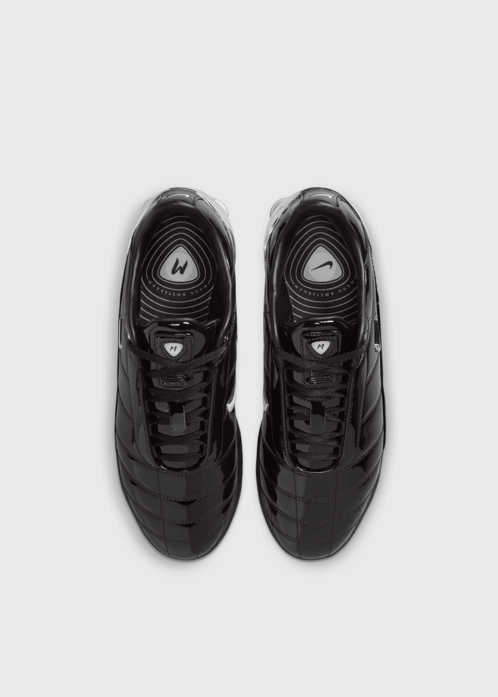 Maha x Total 90 Shox Magia SP 'Black Metallic Silver' Sneakers