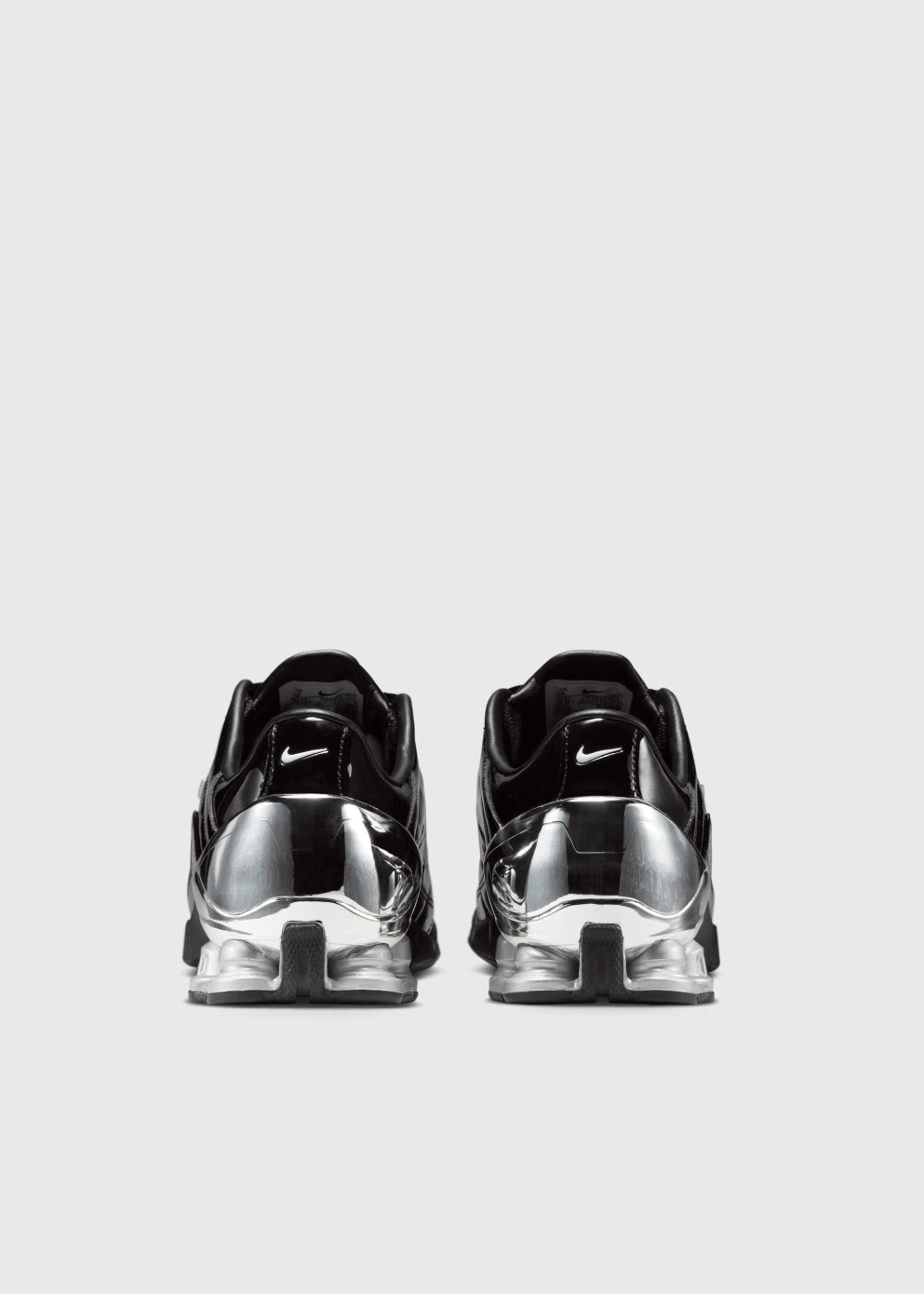 Maha x Total 90 Shox Magia SP 'Black Metallic Silver' Sneakers