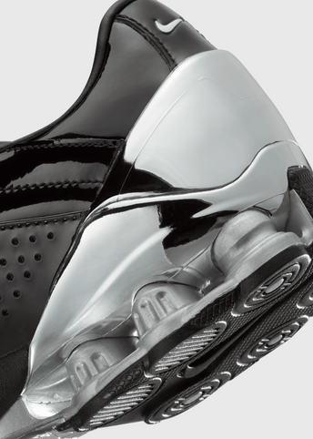 Maha x Total 90 Shox Magia SP 'Black Metallic Silver' Sneakers