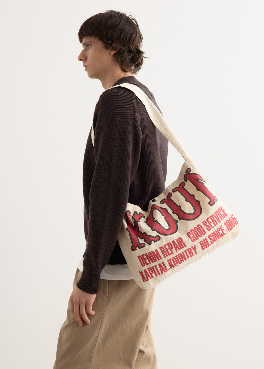 Kountry Factory Book Bag - Ecru