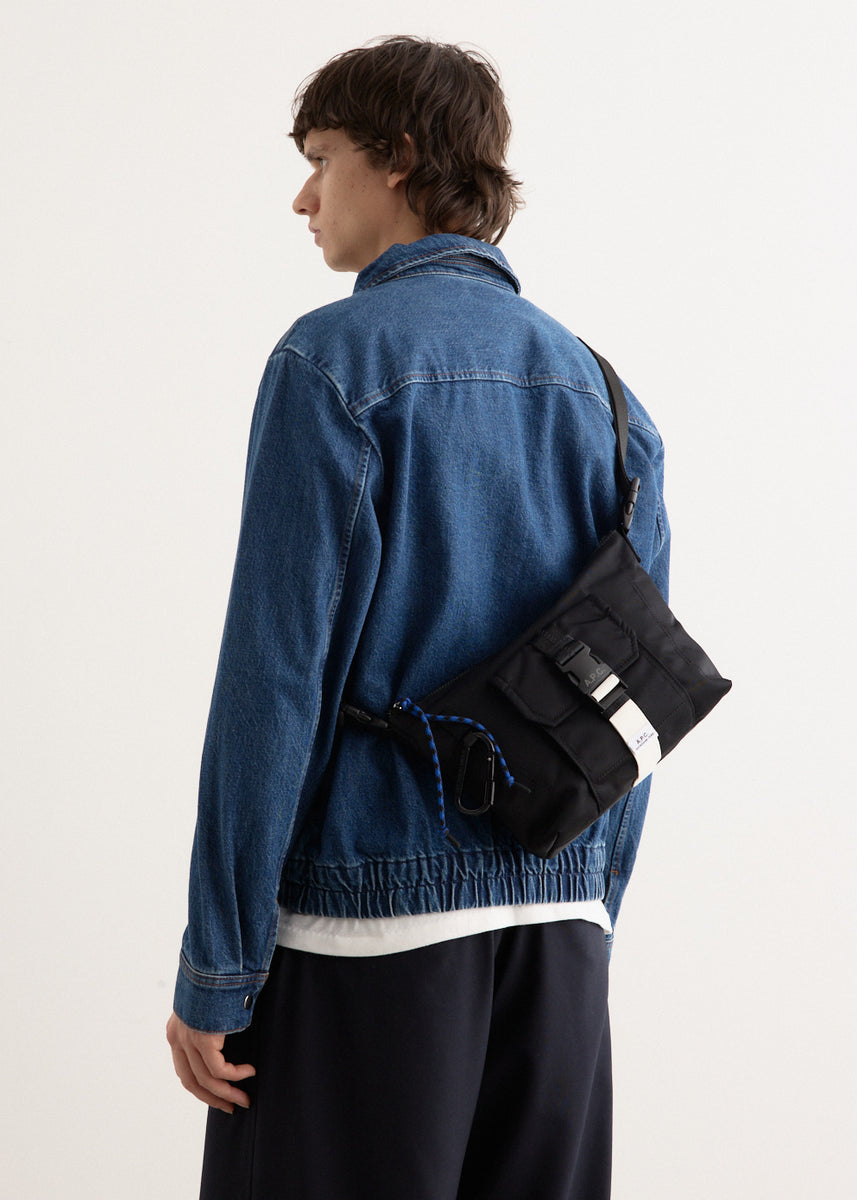 【送料&関税込】A.P.C. Besace Trek Fanny Pack A.P.C. Besace Trek Fanny Pack | italist
