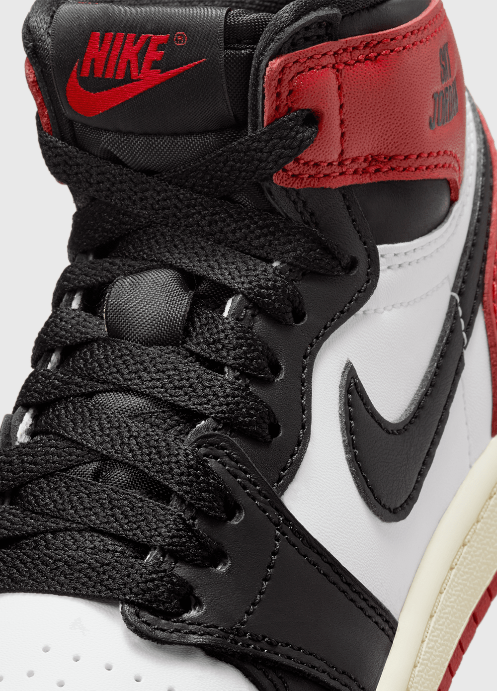 Air Jordan 1 Retro High OG 'Black Toe Reimagined' Sneakers (PS)