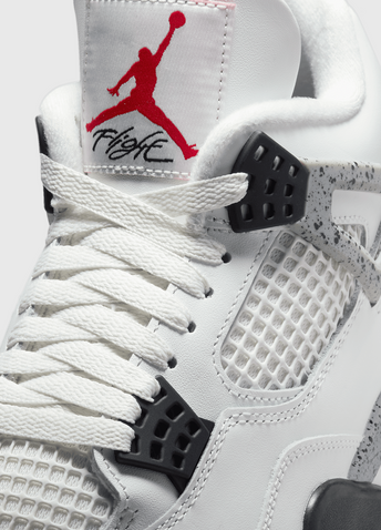 Air Jordan 4 Retro 'White Cement' Sneakers