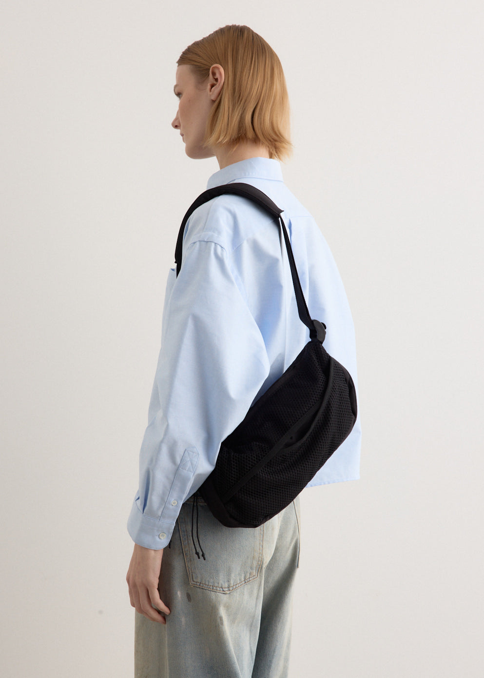 Keyhole Expandable Sling Bag
