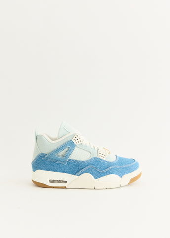 Women's Air Jordan 4 Retro 'Worn Blue' Sneakers