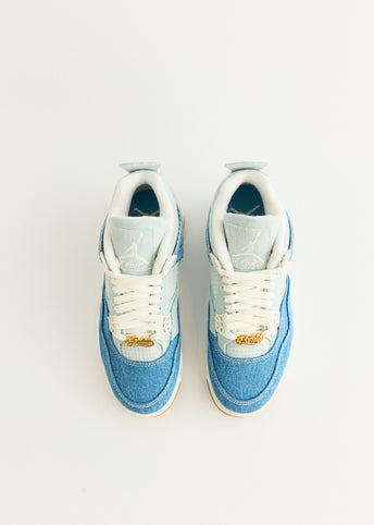 Women's Air Jordan 4 Retro 'Worn Blue' Sneakers