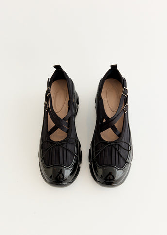 Classic Criss Cross Tracker Ballerinas