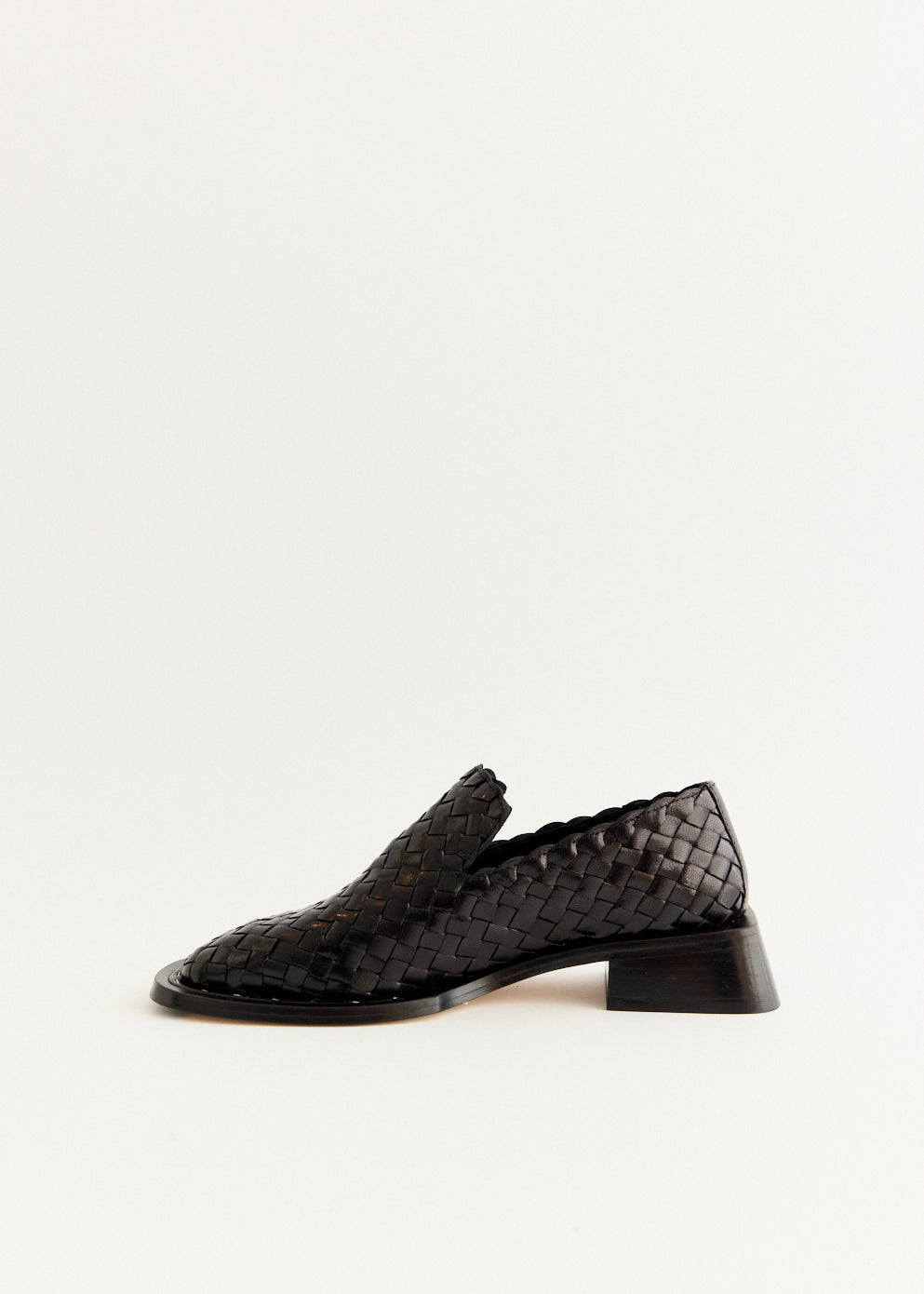 Skye Black Loafers