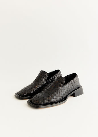 Skye Black Loafers