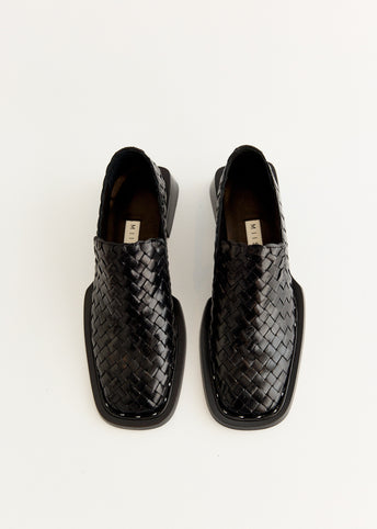 Skye Black Loafers