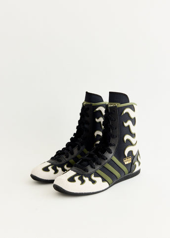 x Brain Dead Japan Hi 'Core Black' Sneakers