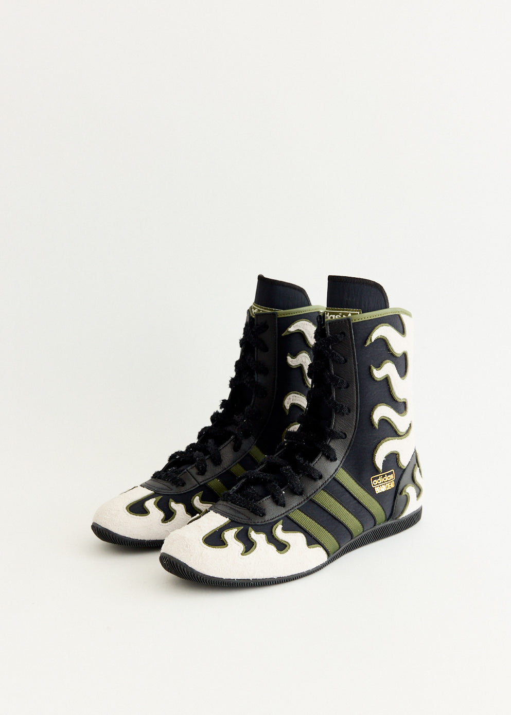 x Brain Dead Japan Hi 'Core Black' Sneakers