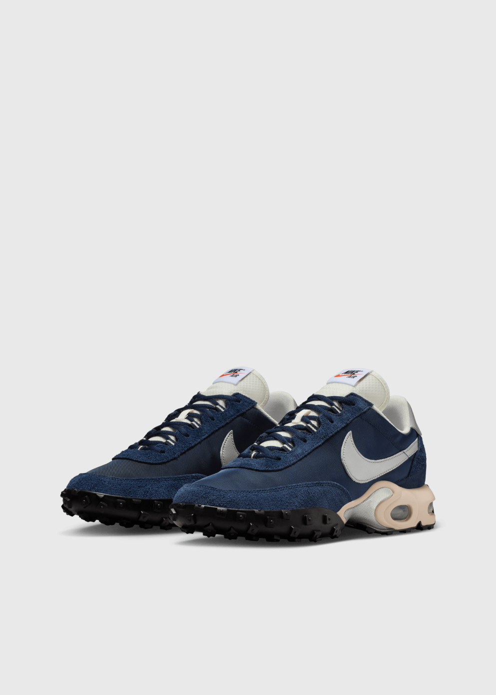 Air Max Waffle Racer 'Navy Silver' Sneakers