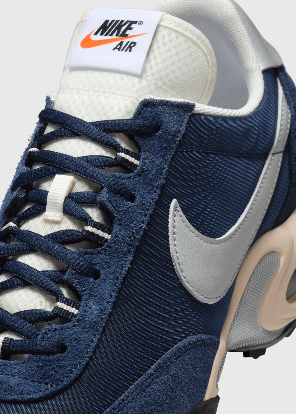 Air Max Waffle Racer 'Navy Silver' Sneakers